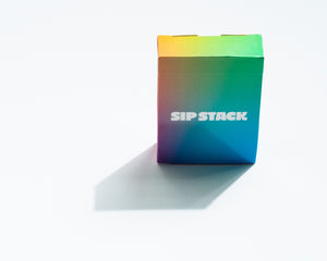 SipStack drinking card game box